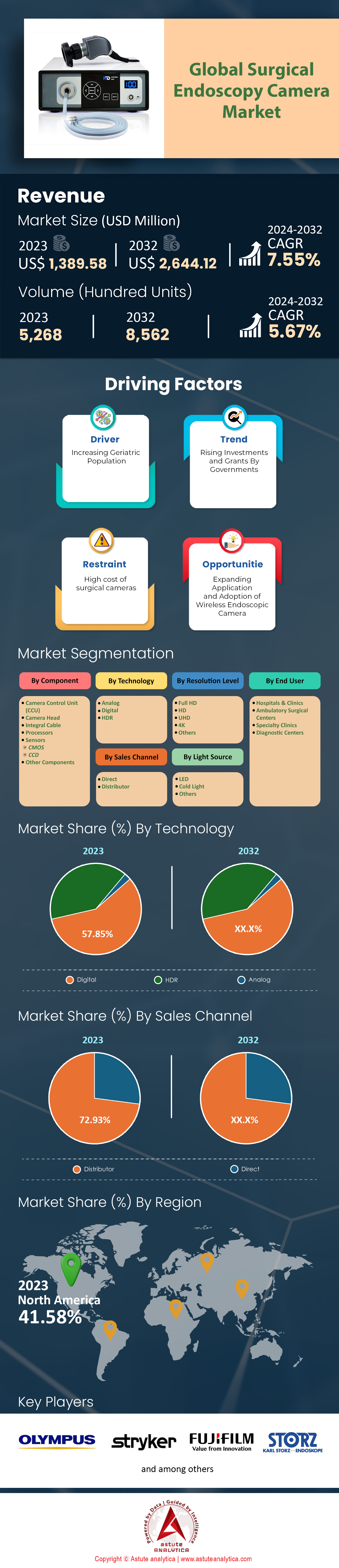Markt für chirurgische Endoskopiekameras